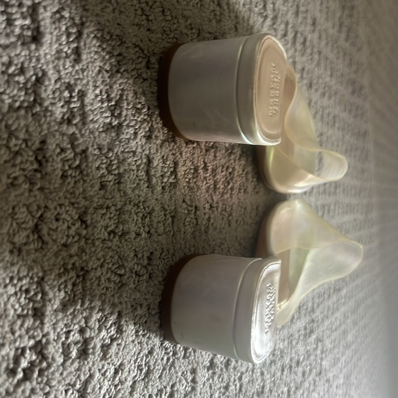 Maryam Nassir Zadeh Pearly Opal Sandals 37 - Picture 3 of 4